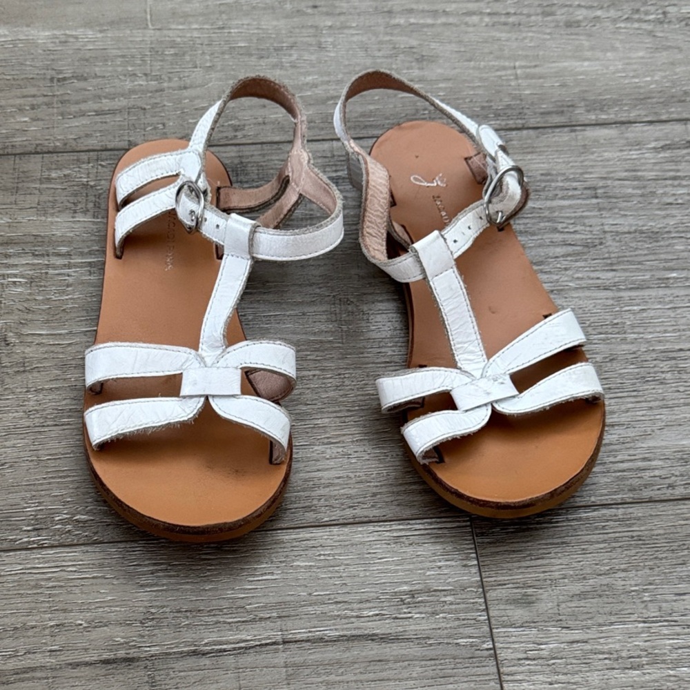 Jacadi White Kids Sandals